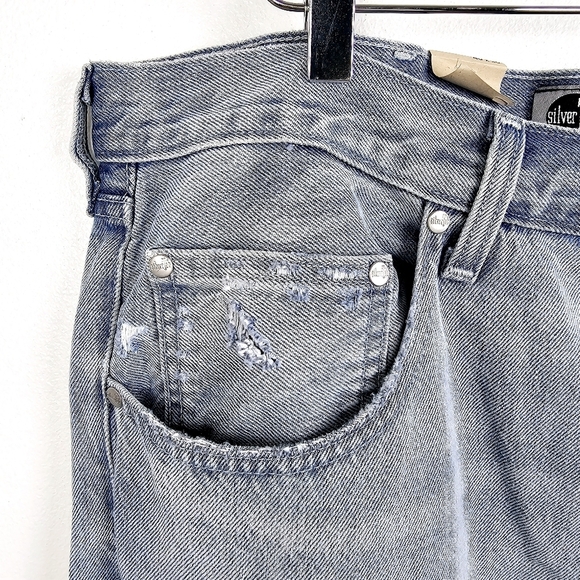 Levi's SilverTab Loose Lightwash Jeans NWT 40x30 - Picture 10 of 16